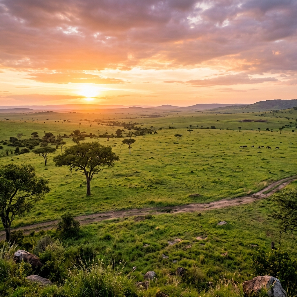 Beautiful Land in Kenya